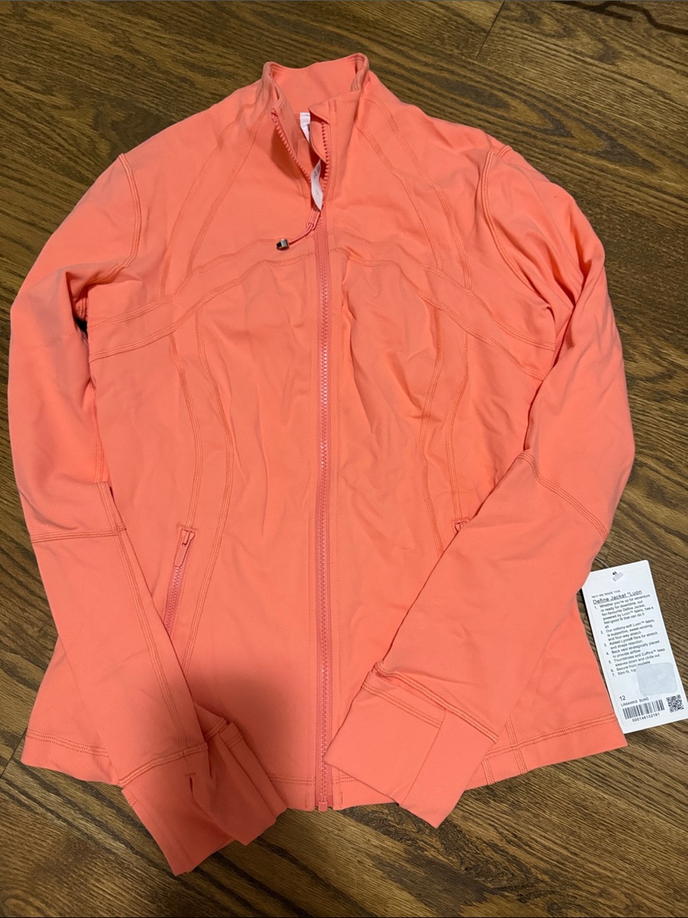 Women's Coral Zip-Front Active Jacket